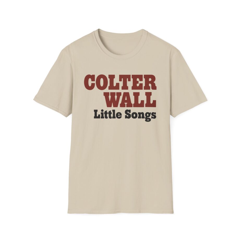 Colter Wall Little Songs Unisex Softstyle T-shirt