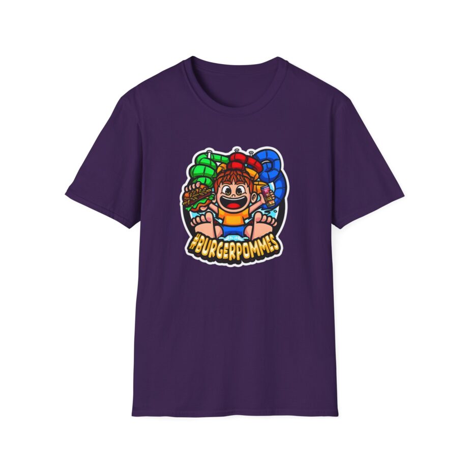 Burger Pommes  Unisex Softstyle T-Shirt