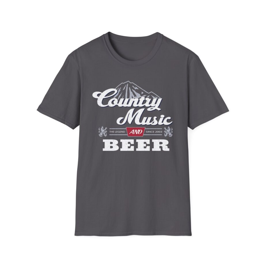 Sadie Crowell Country Music & Beer Unisex Softstyle T-shirt