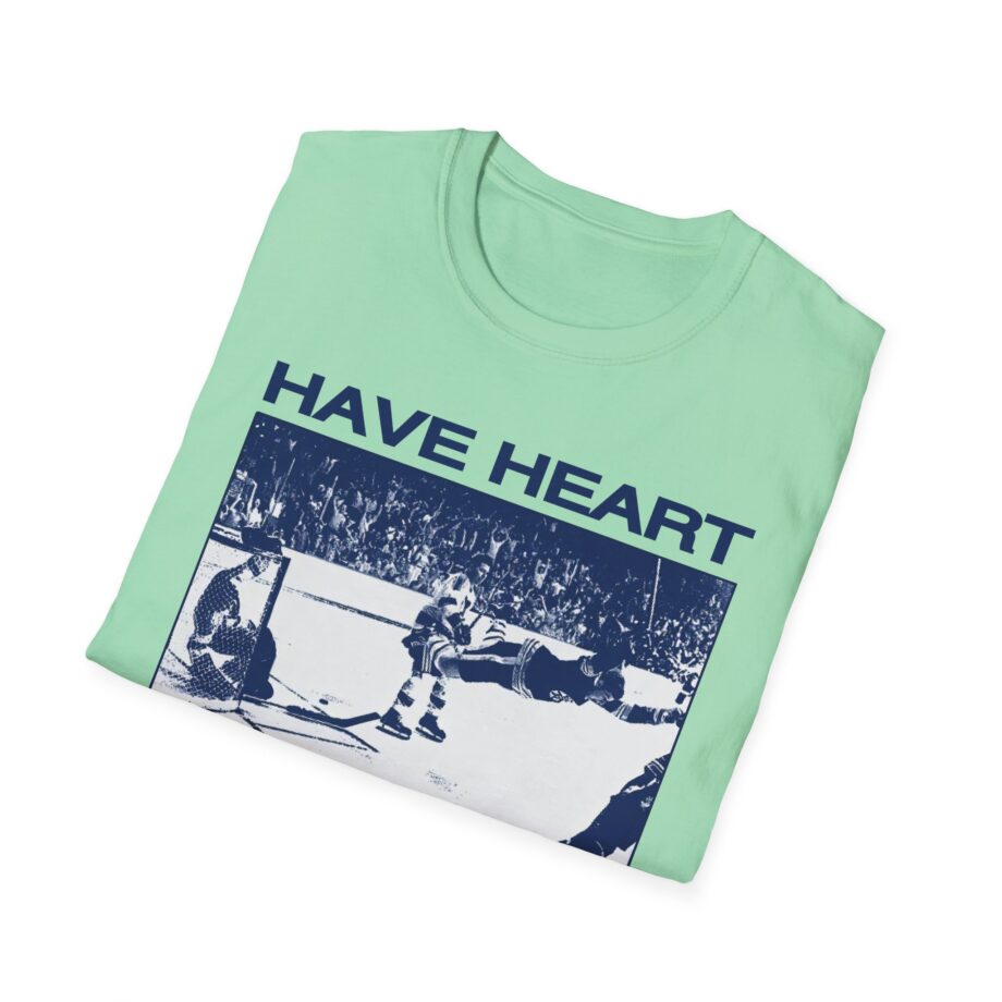 Have Heart Nobody Dives Like Boston Unisex Softstyle T-shirt