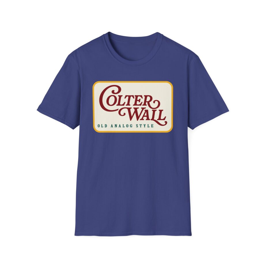 Colter Wall Old Analog Style Unisex Softstyle T-shirt