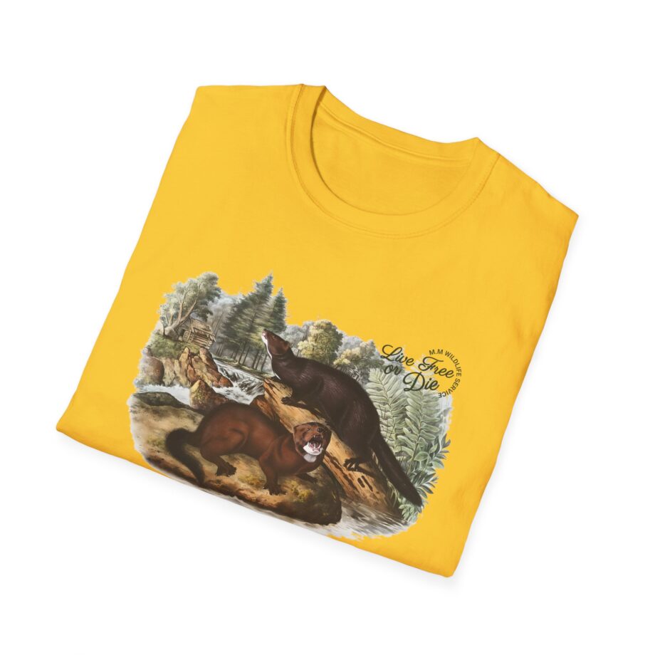 Live Free or Die in Mogul Hampshire Unisex Softstyle T-Shirt
