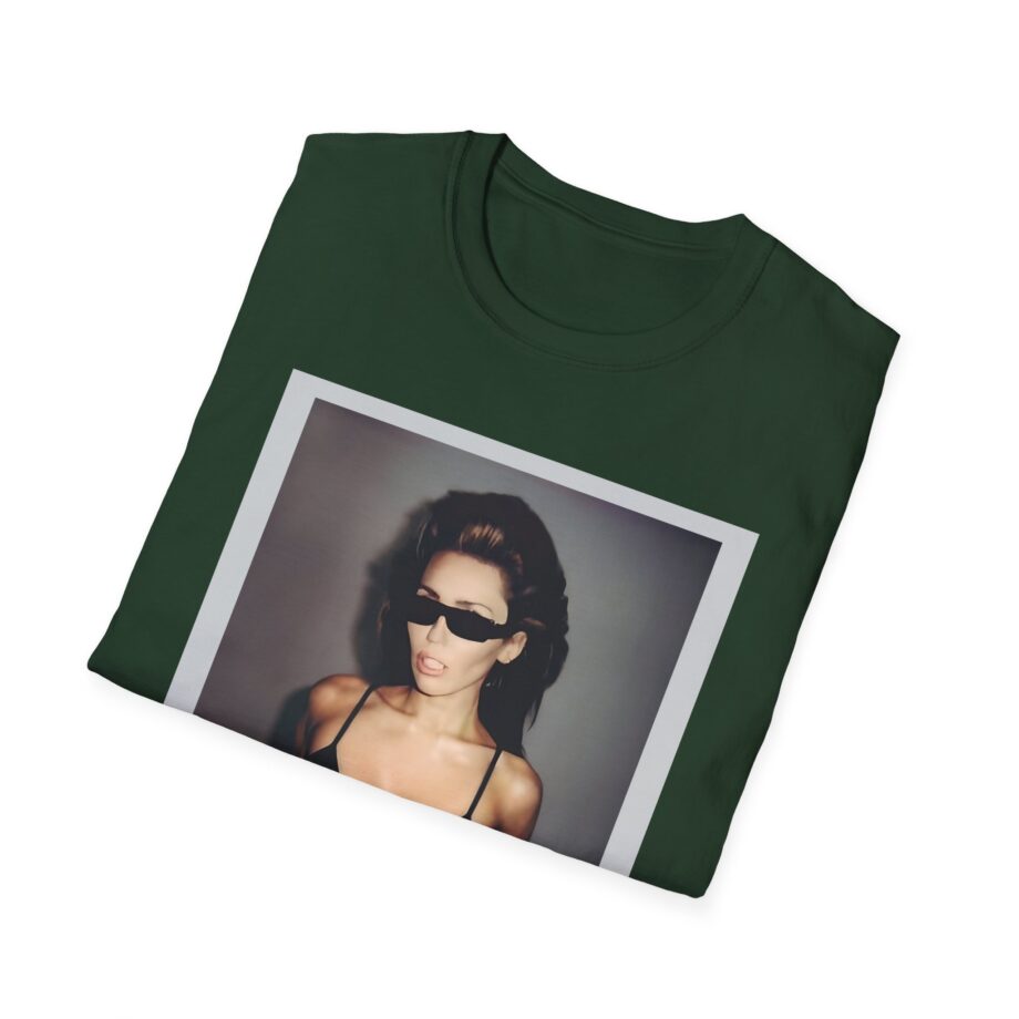 Miley Cyrus Polaroid Photo Unisex Softstyle T-Shirt