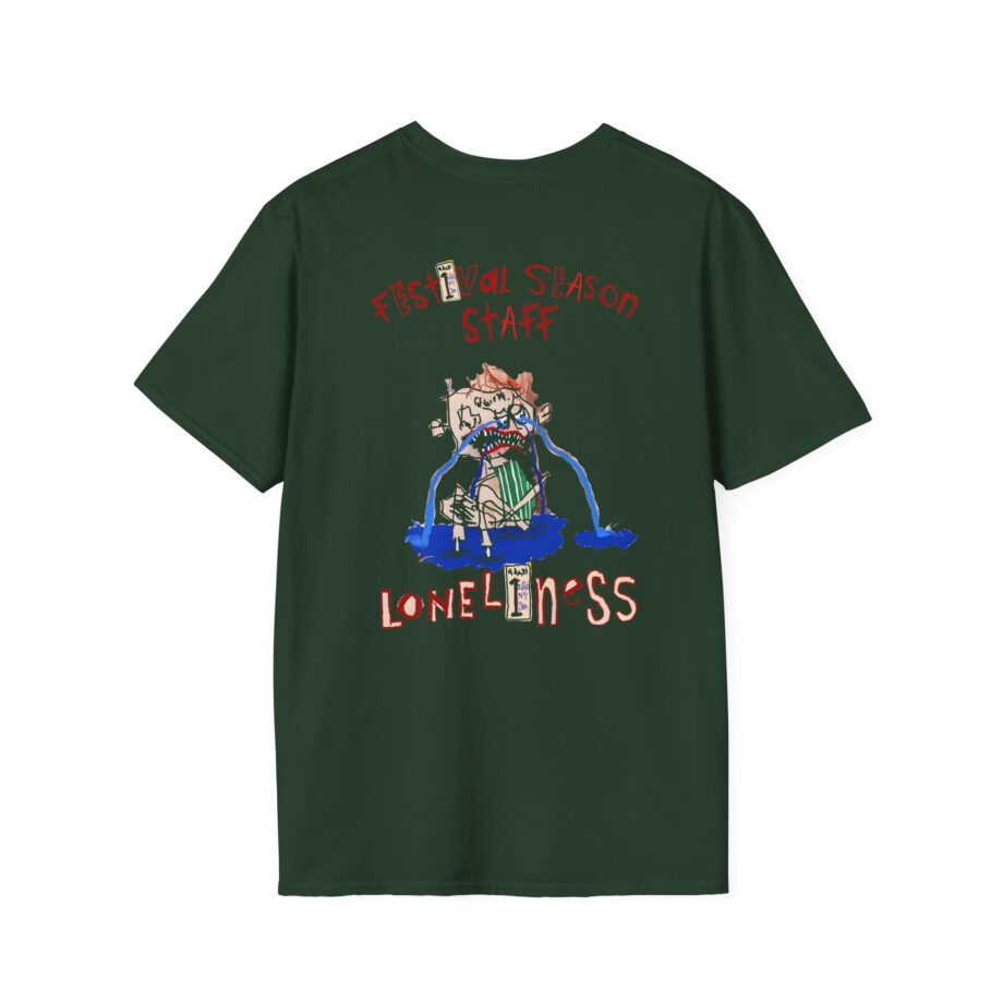 Saint Jhn Goth Festival Waffle Unisex Softstyle T-shirt