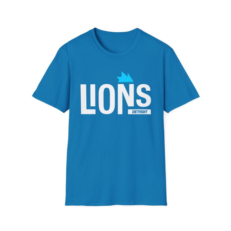 Ninja Detroit Lions Unisex Softstyle T-shirt