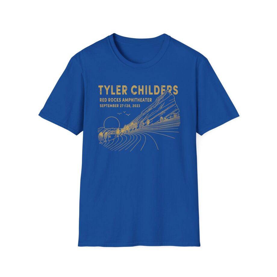 Tyler Childers Red Rocks '23 Unisex Softstyle T-shirt