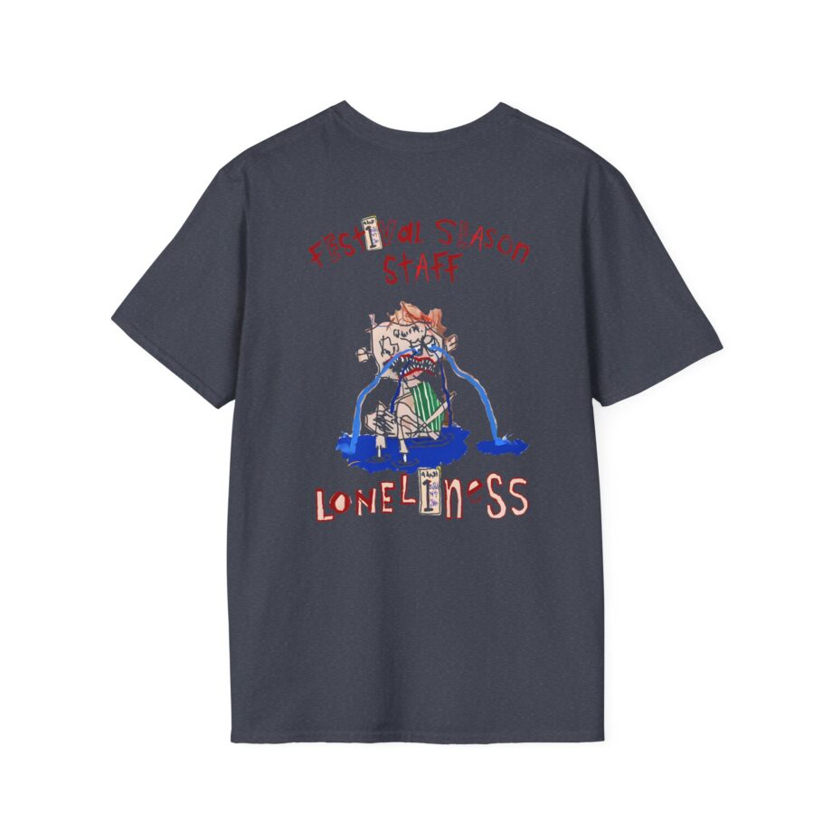 Saint Jhn Goth Festival Waffle Unisex Softstyle T-shirt