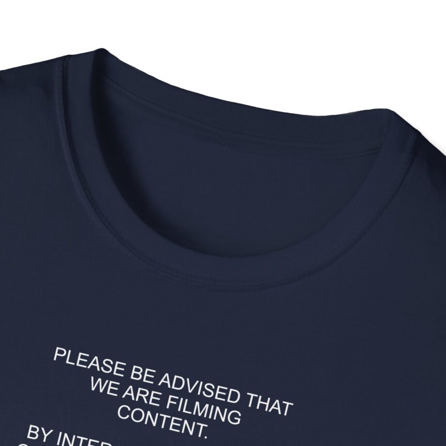 Nekrogoblikon We Are Filming Content Unisex Softstyle T-Shirt