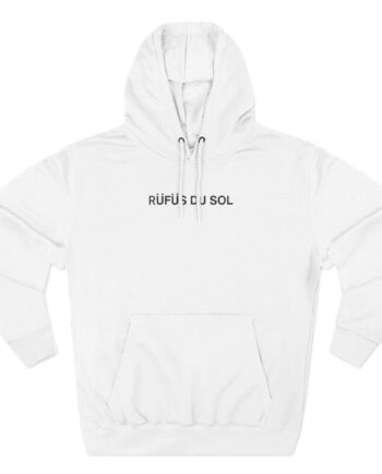 Rufus Du Sol Three-panel Fleece Hoodie