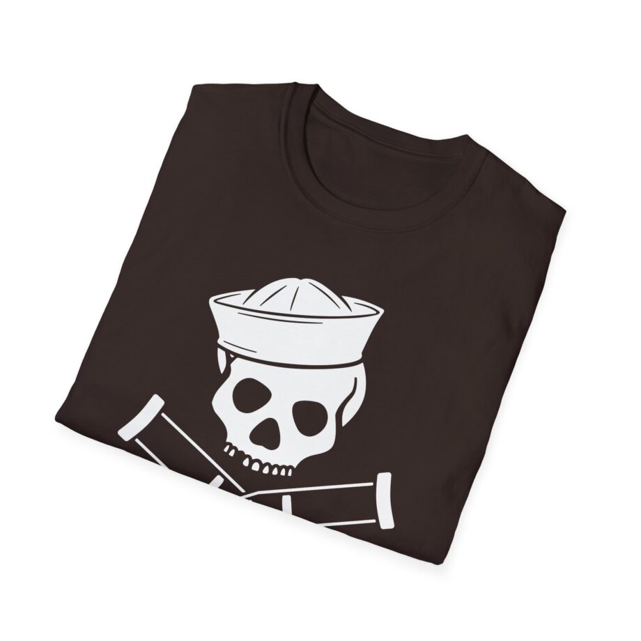 Jackass Sailor Skull & Crossbones Unisex Softstyle T-Shirt
