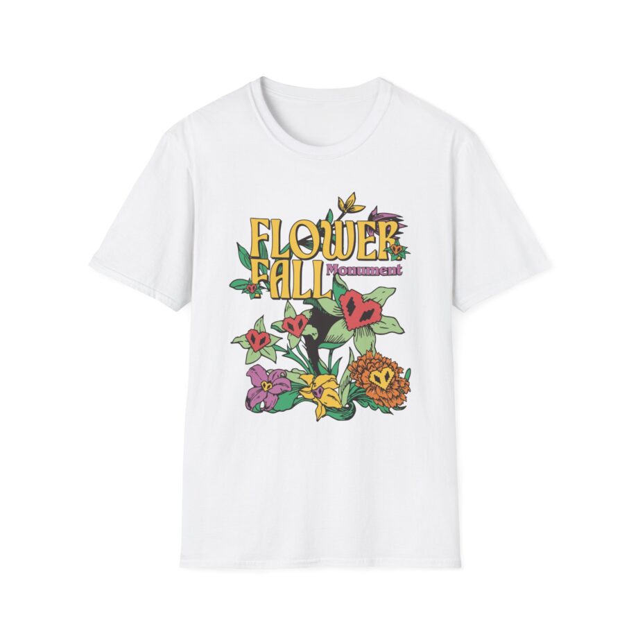 Philza Flower Fall Monument Unisex Softstyle T-shirt