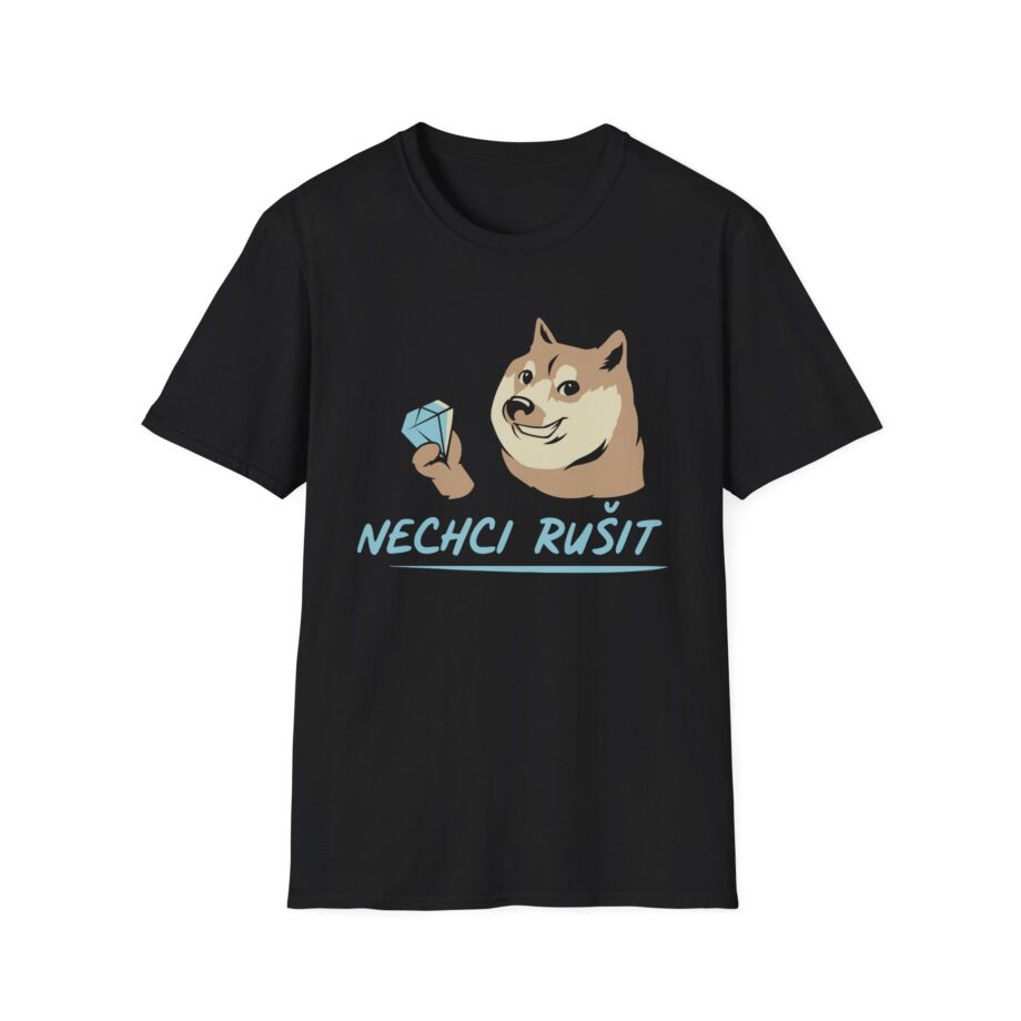 Gejmr Nechci Rusit Unisex Softstyle T-shirt