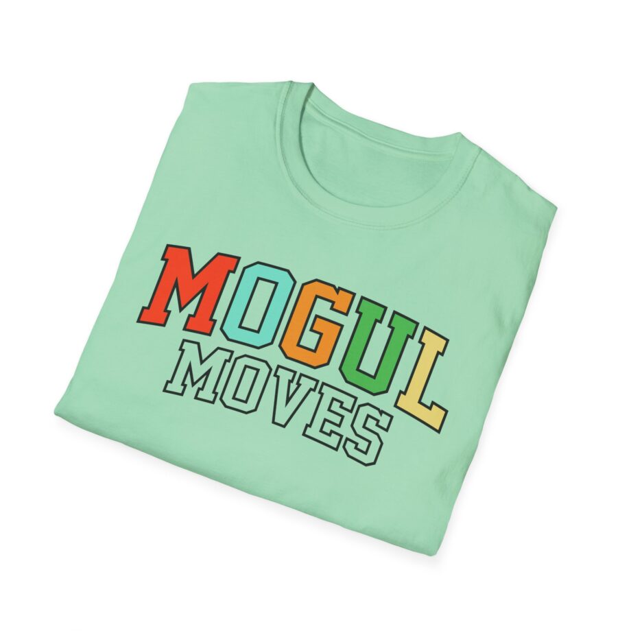 Mogul Moves Bone Unisex Softstyle T-shirt