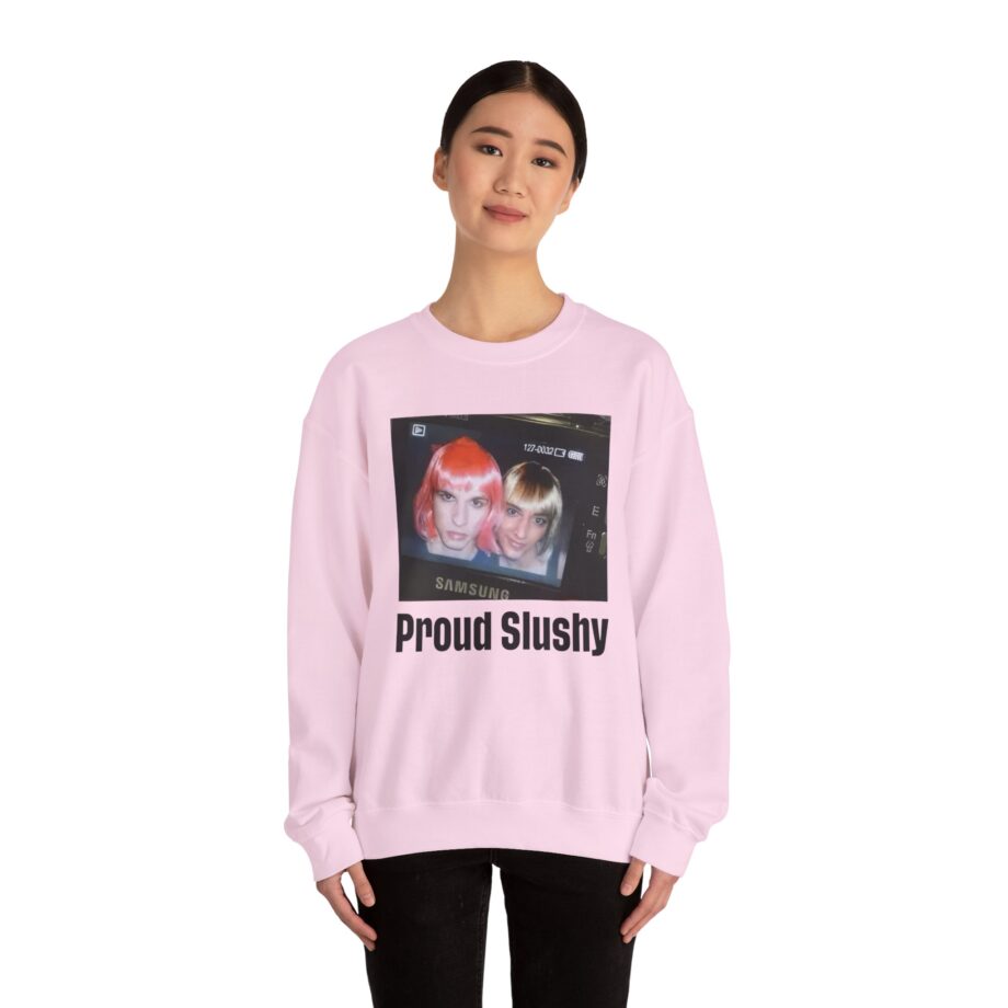 Slushy Proud Unisex Heavy Blend Crewneck Sweatshirt