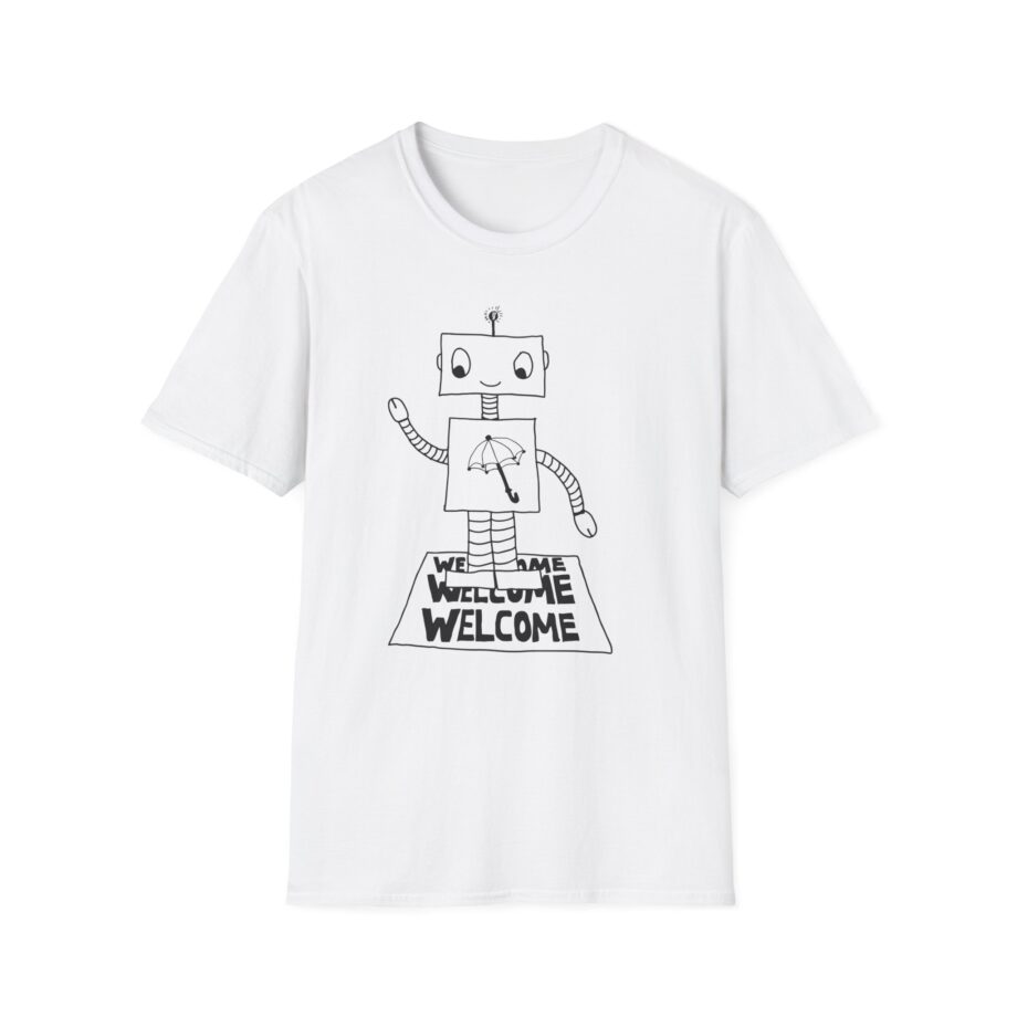Armchair Expert Robot Unisex Softstyle T-shirt