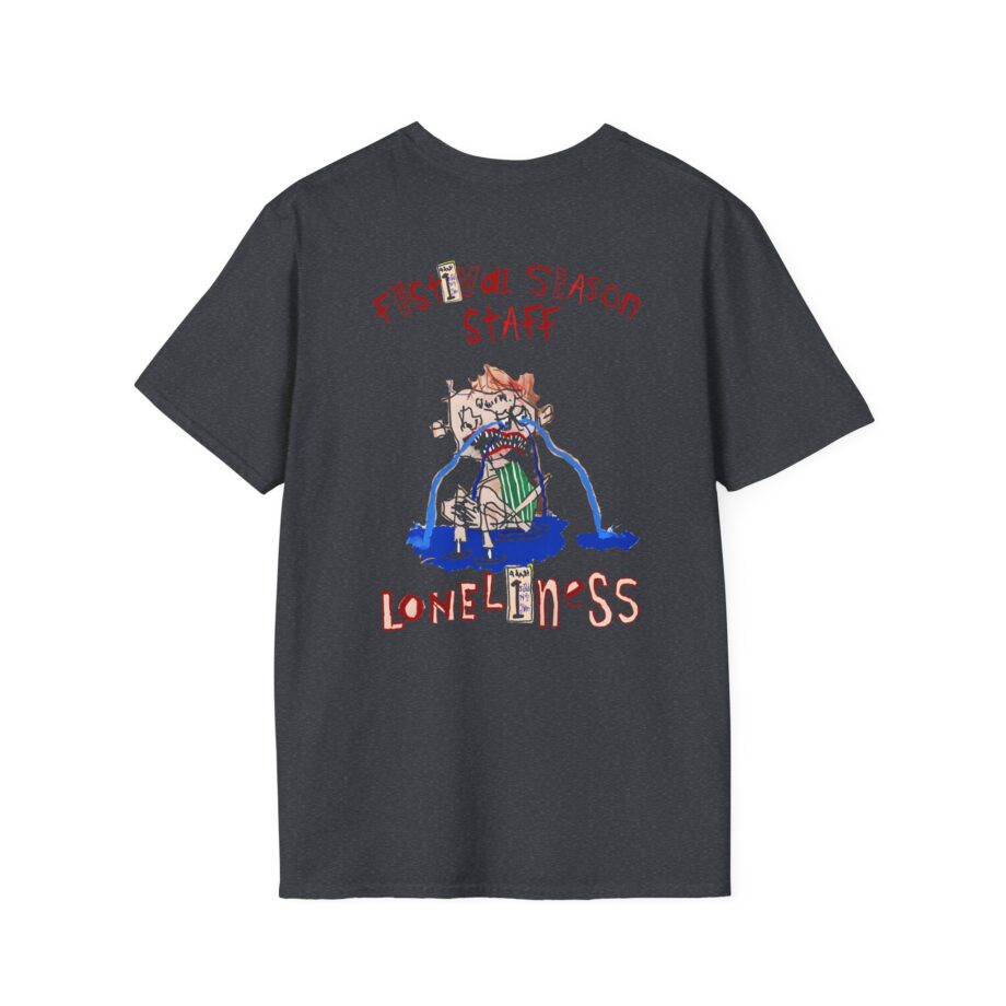 Saint Jhn Goth Festival Waffle Unisex Softstyle T-shirt