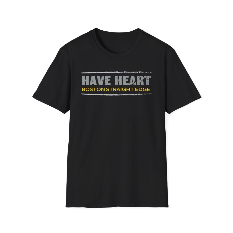 Have Heart Boston Straight Edge Unisex Softstyle T-shirt