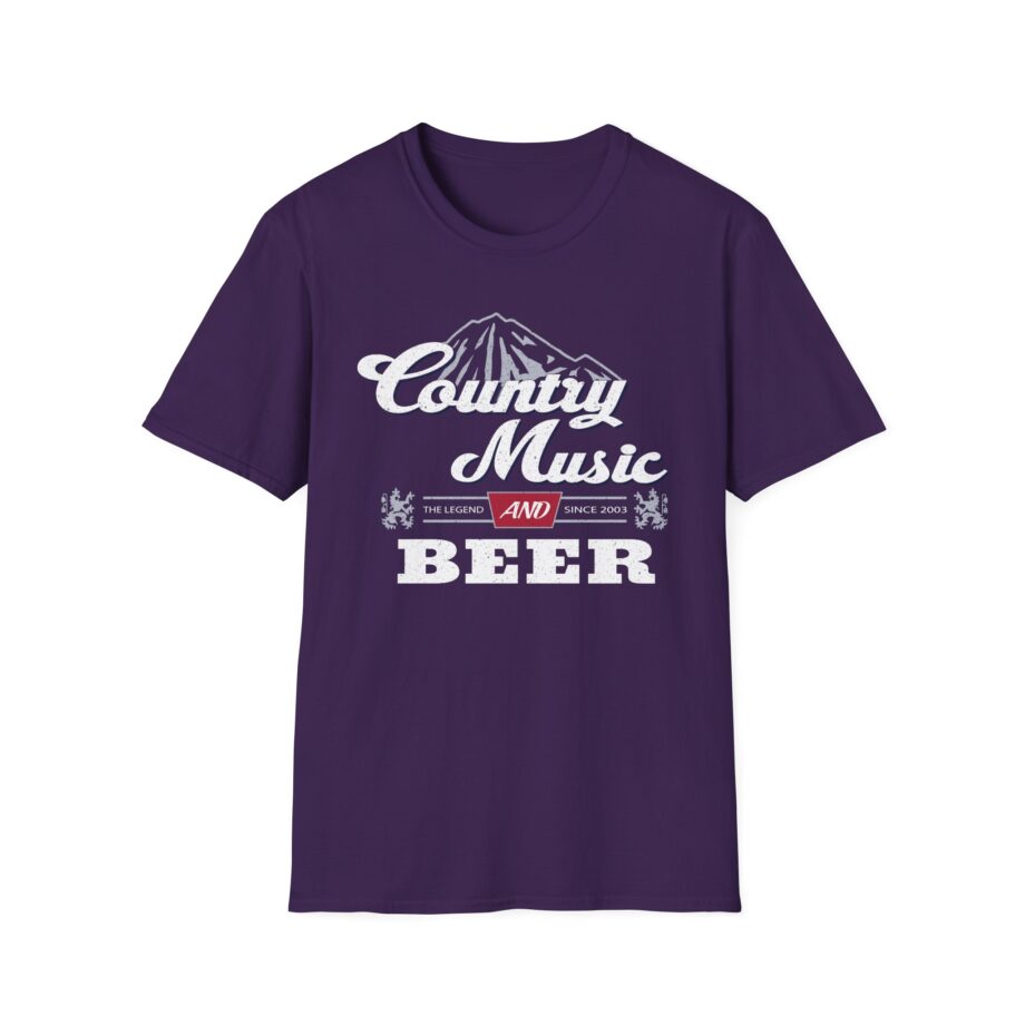 Sadie Crowell Country Music & Beer Unisex Softstyle T-shirt