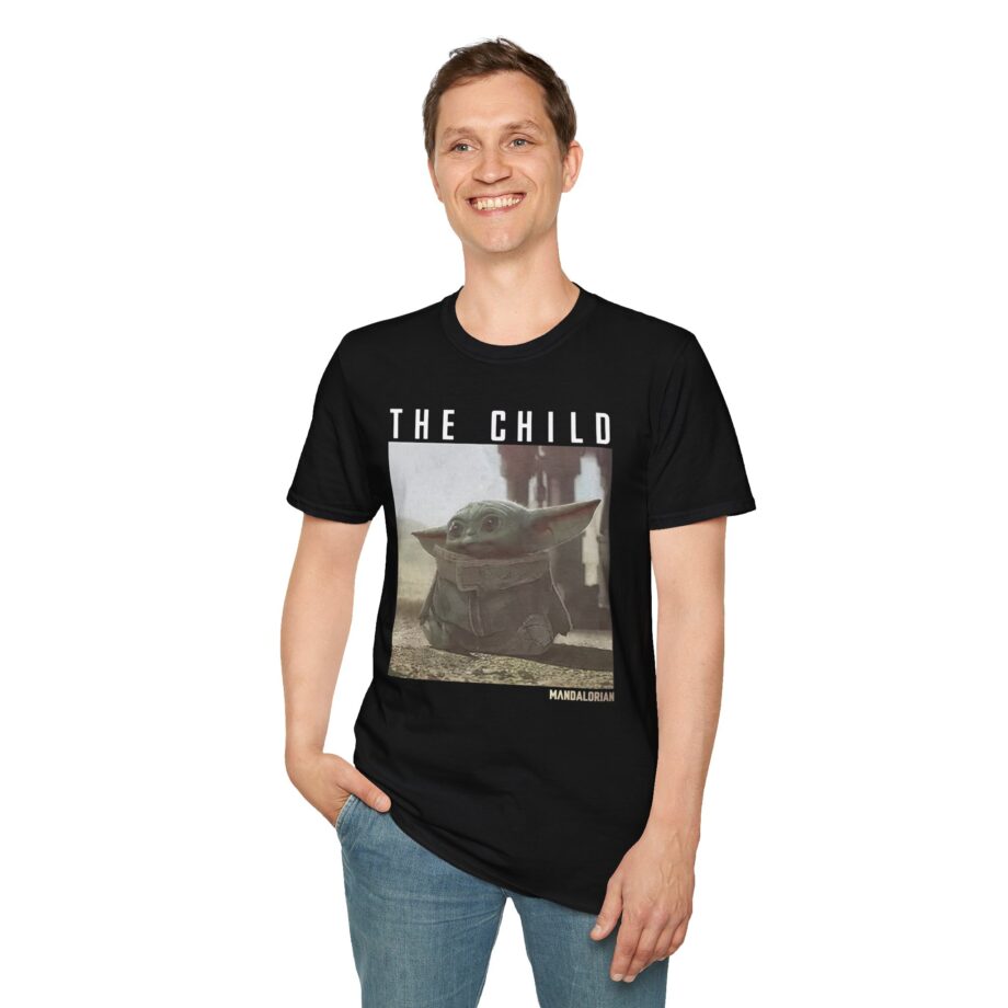 Moistcr1tikal the Child Mandalorian Unisex Softstyle T-shirt