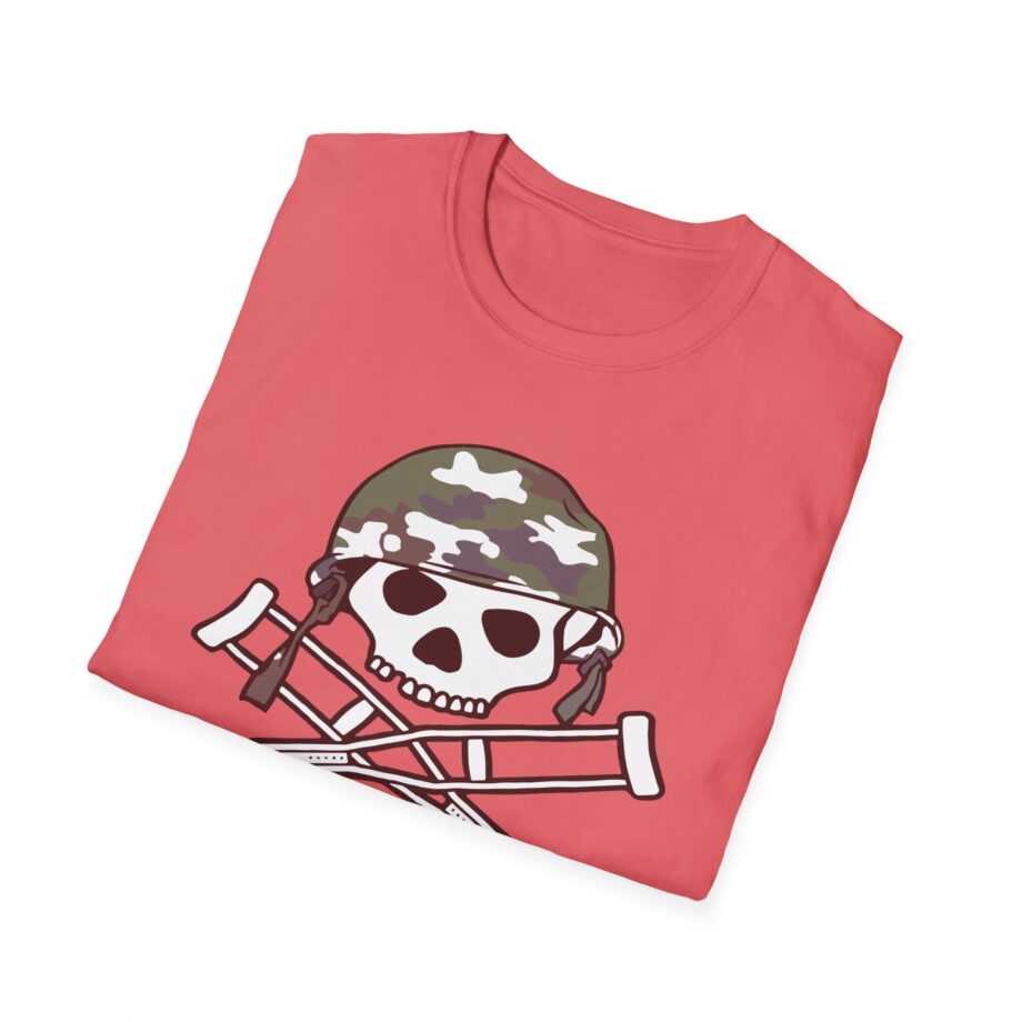 Jackass Camouflage Helmet Unisex Softstyle T-Shirt