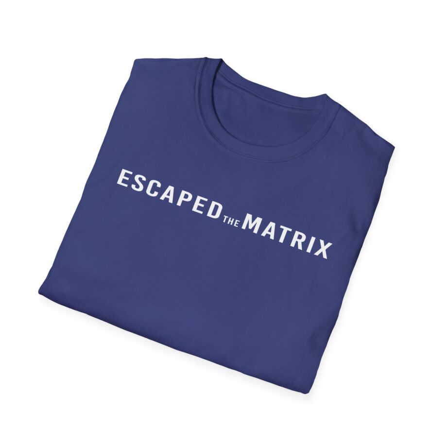 Andrew Tate Escaped the Matrix Unisex Softstyle T-shirt