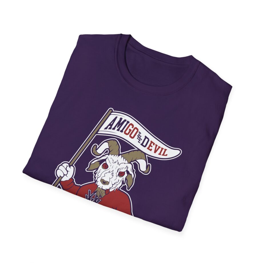 Amigo the Devil Go Evil Mascot Unisex Softstyle T-shirt
