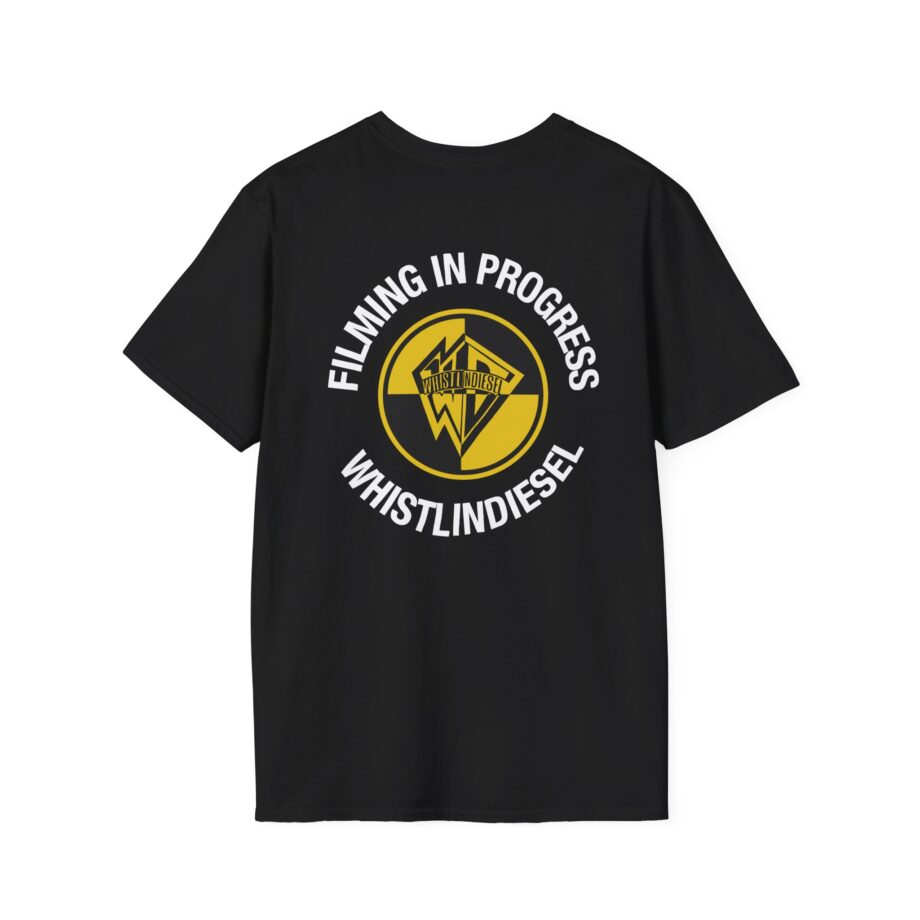 Whistlindiesel Filming in Progress Unisex Softstyle T-shirt