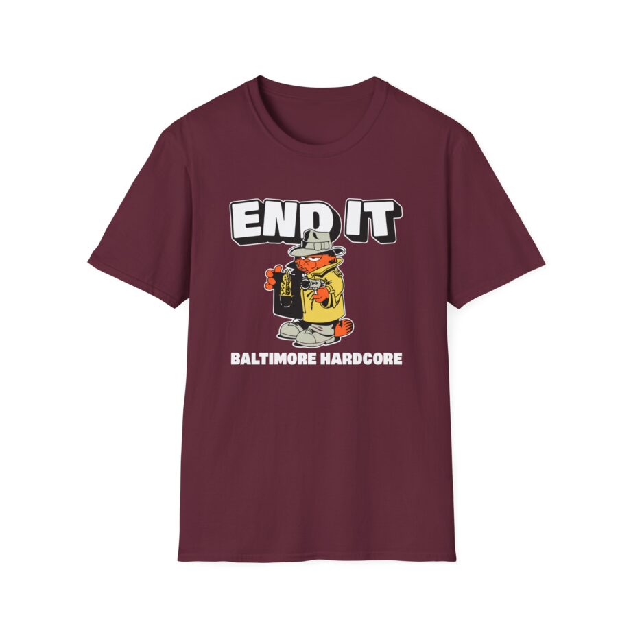 End It Baltimore Hardcore Unisex Softstyle T-Shirt