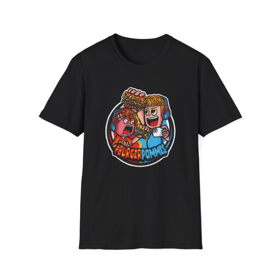 Burger Pommes  Unisex Softstyle T-Shirt