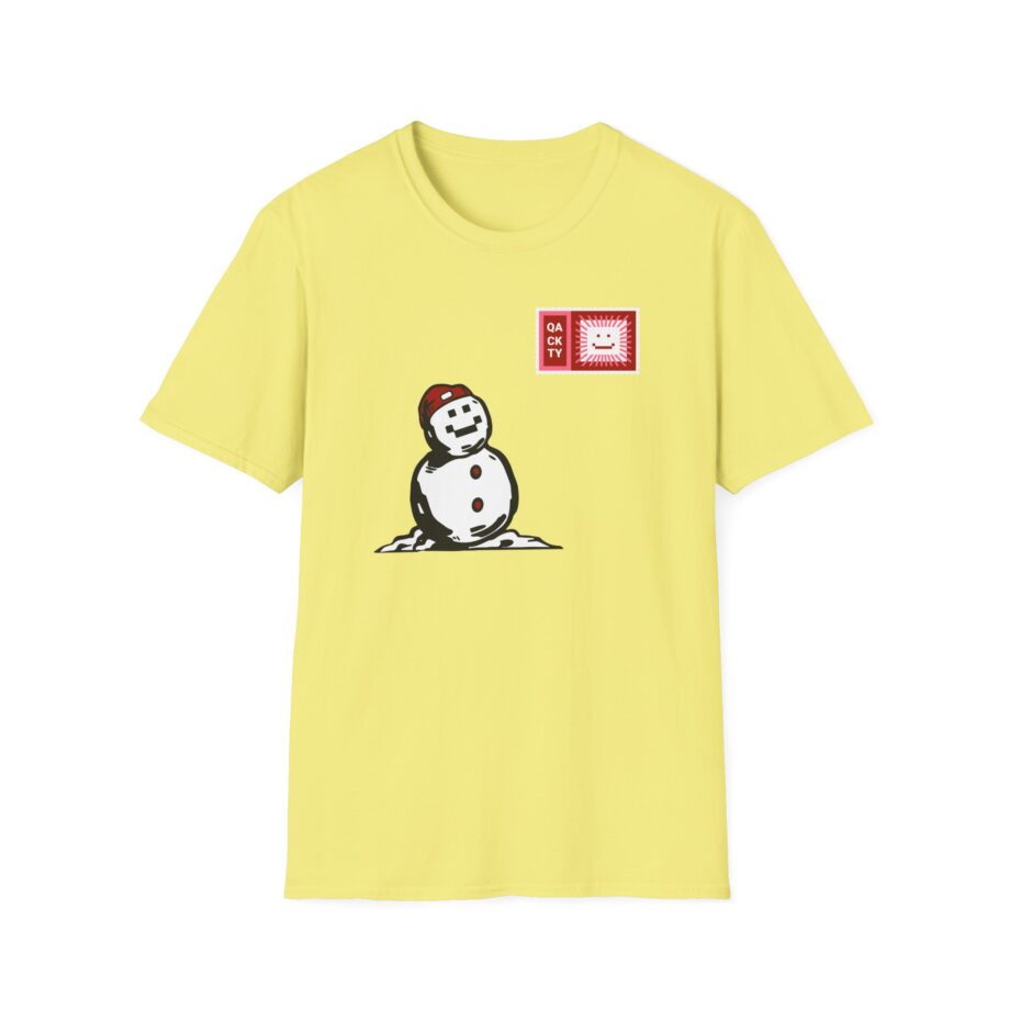 Quackity Snowman Unisex Softstyle T-shirt