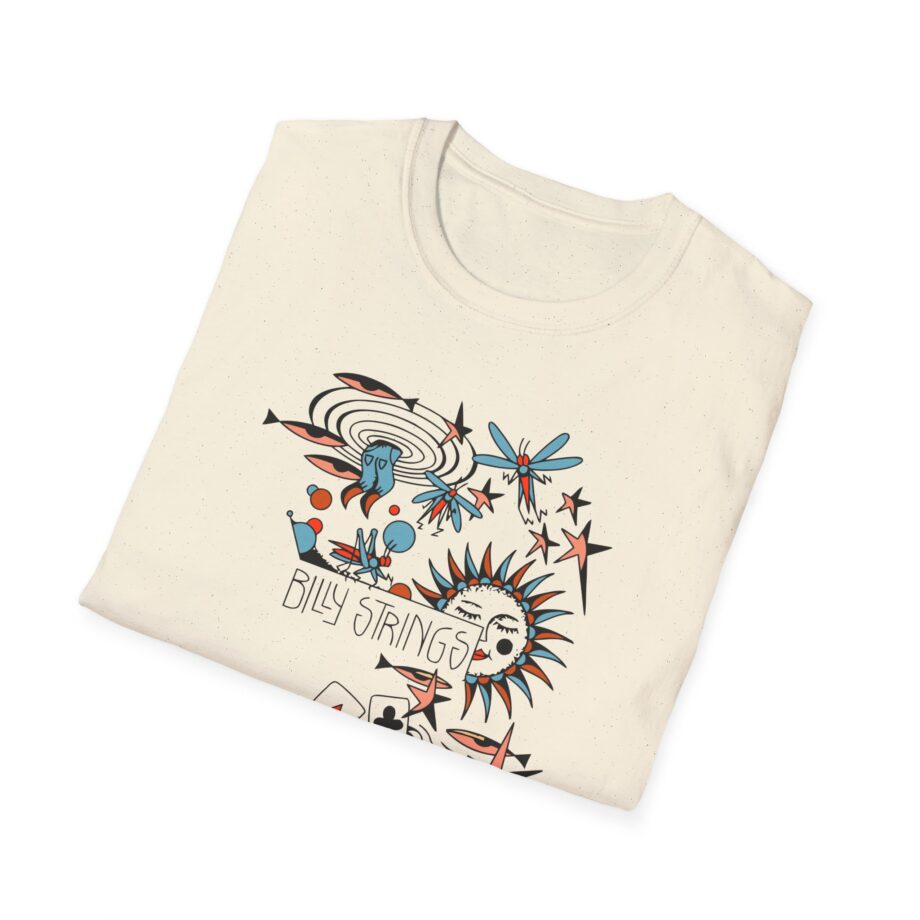 Billy Strings River of Cards Unisex Softstyle T-Shirt