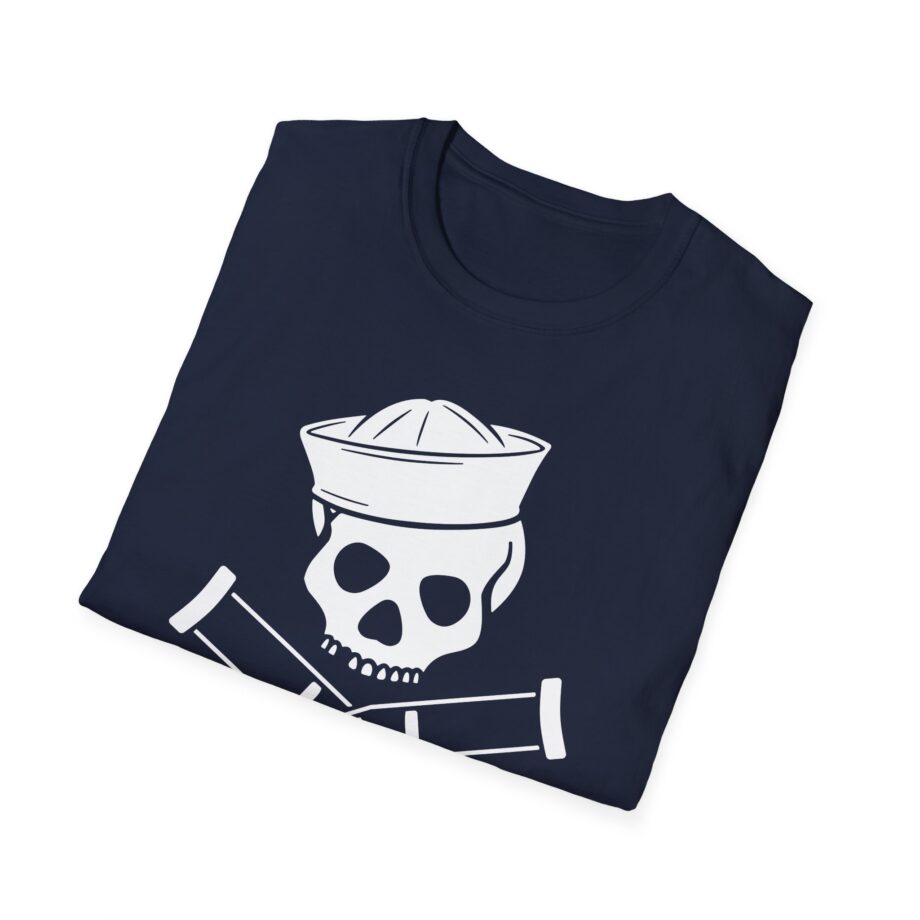 Jackass Sailor Skull & Crossbones Unisex Softstyle T-Shirt