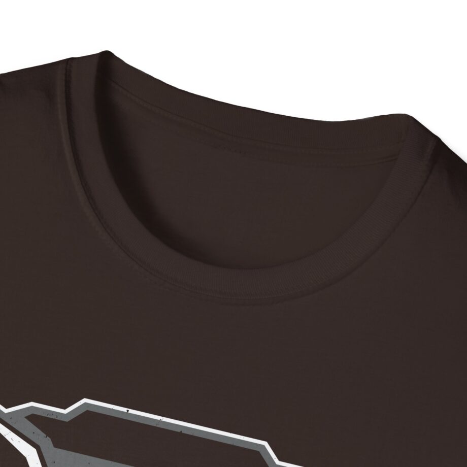 Demolition Ranch Monochrome Shield Unisex Softstyle T-shirt