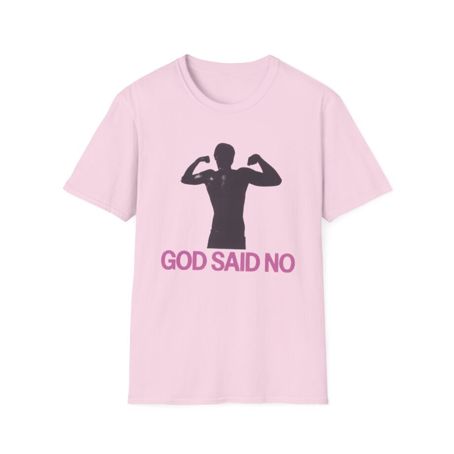 Omar Apollo God Said No Muscle Unisex Softstyle T-shirt