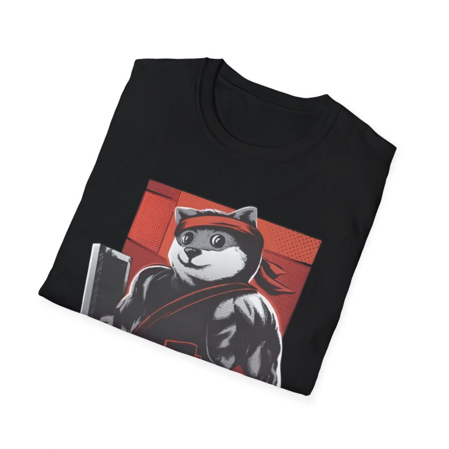 Gejmr Rambo Doge Unisex Softstyle T-shirt