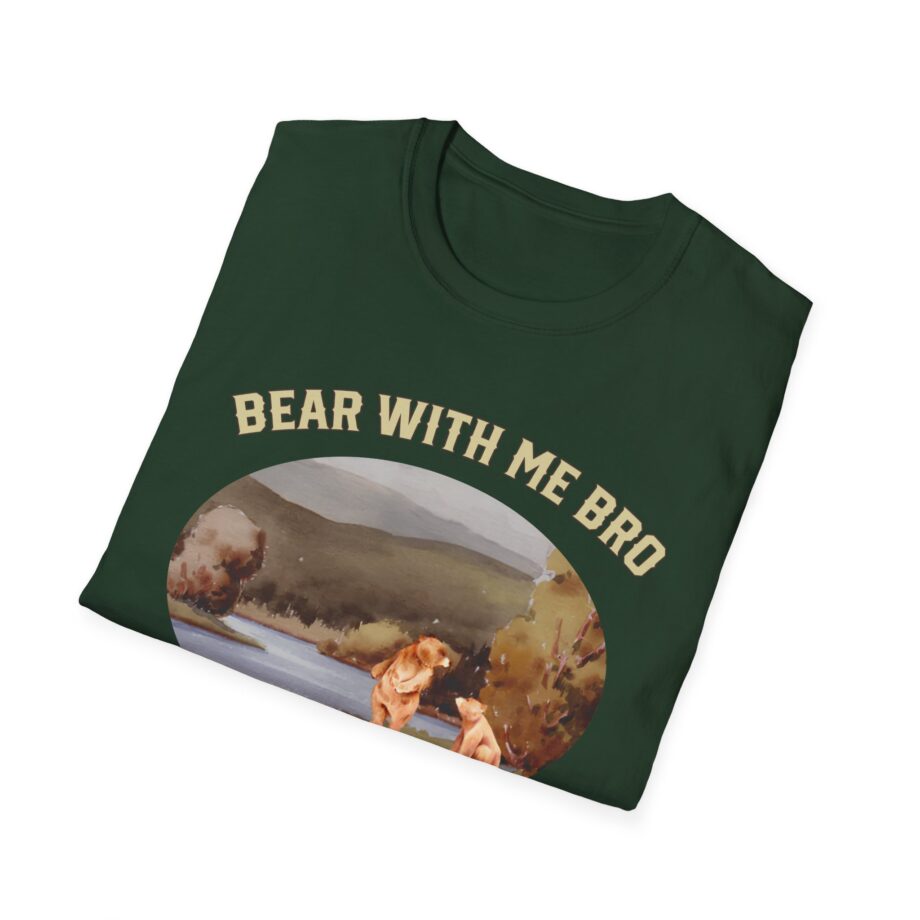 Sadie Crowell Bear With Me Bro Unisex Softstyle T-shirt