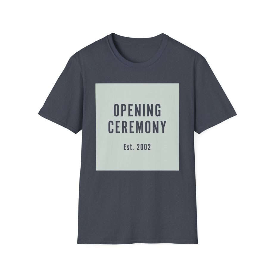 Rewinside Opening Ceremony Est. 2002 Unisex Softstyle T-shirt