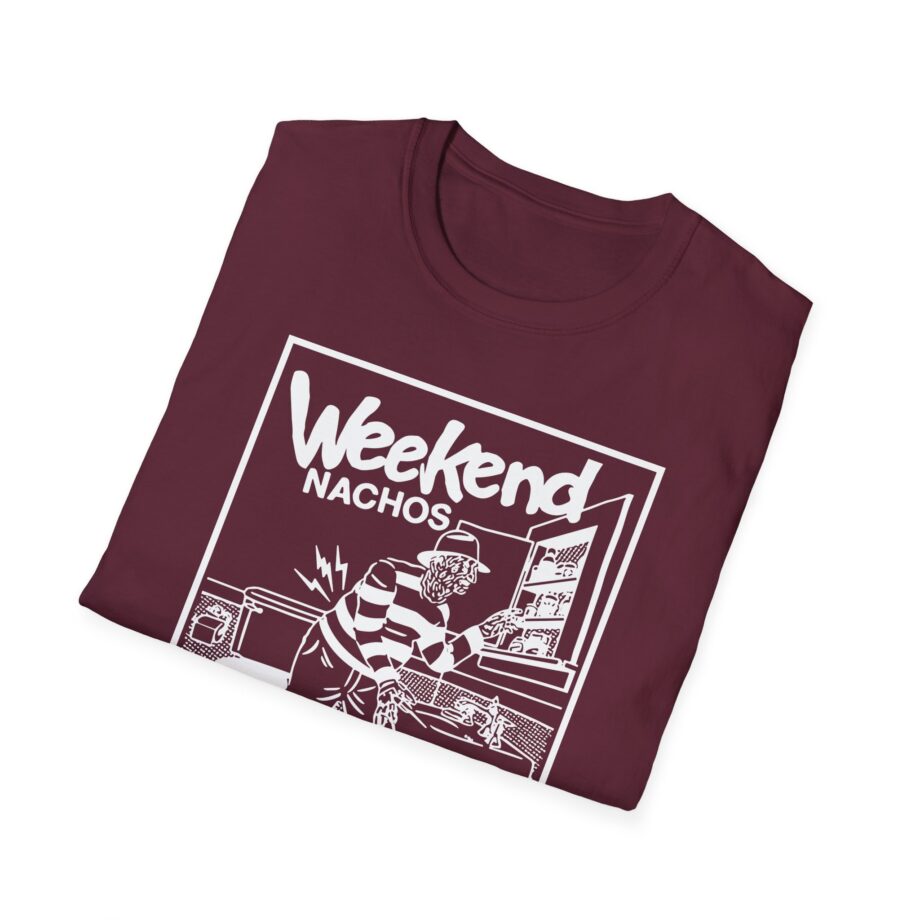 Weekend Nachos I Writhe in Pain Unisex Softstyle Tee