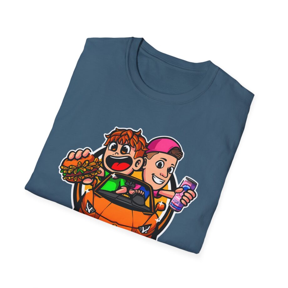 Burger Pommes  Unisex Softstyle T-Shirt