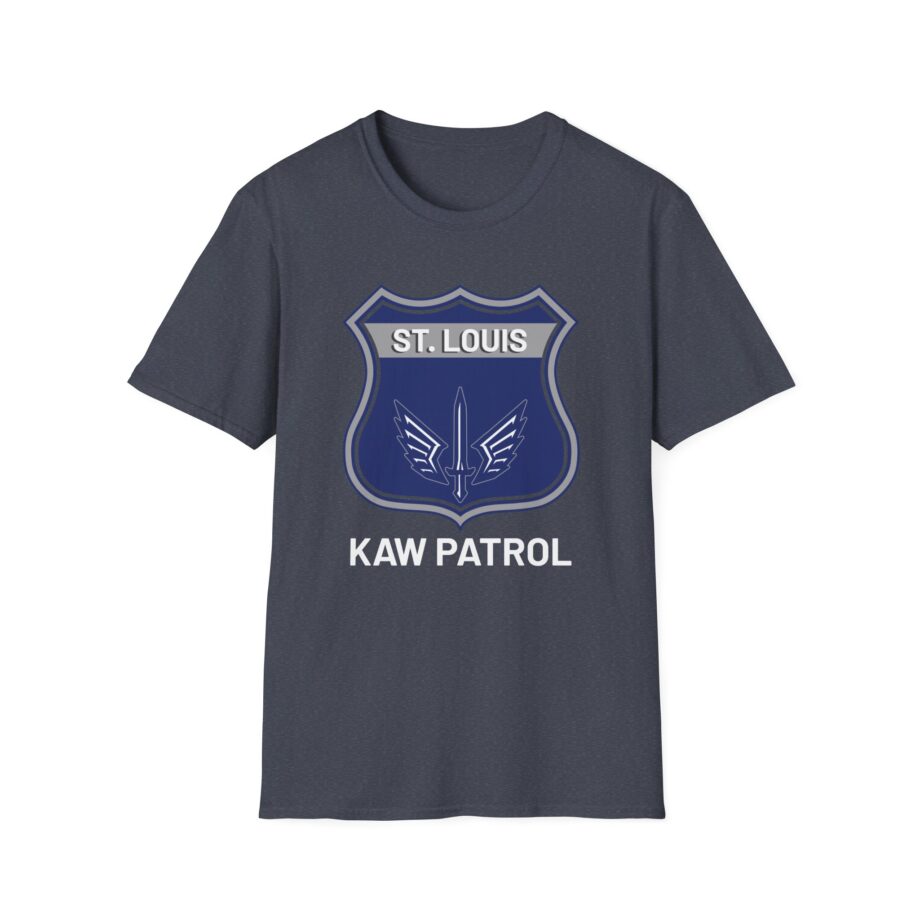 Youth St. Louis Battlehawks Kaw Patrol Unisex Softstyle T-Shirt