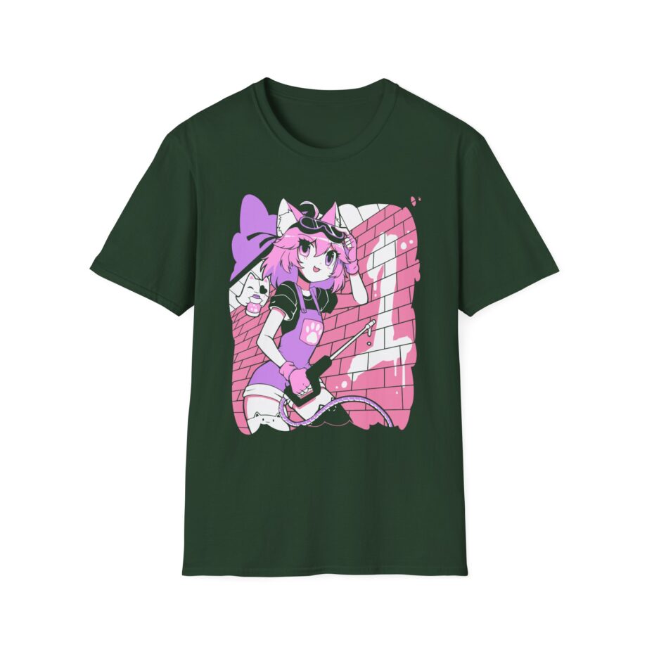 Vshojo Nyanners Anime  Unisex Softstyle T-Shirt