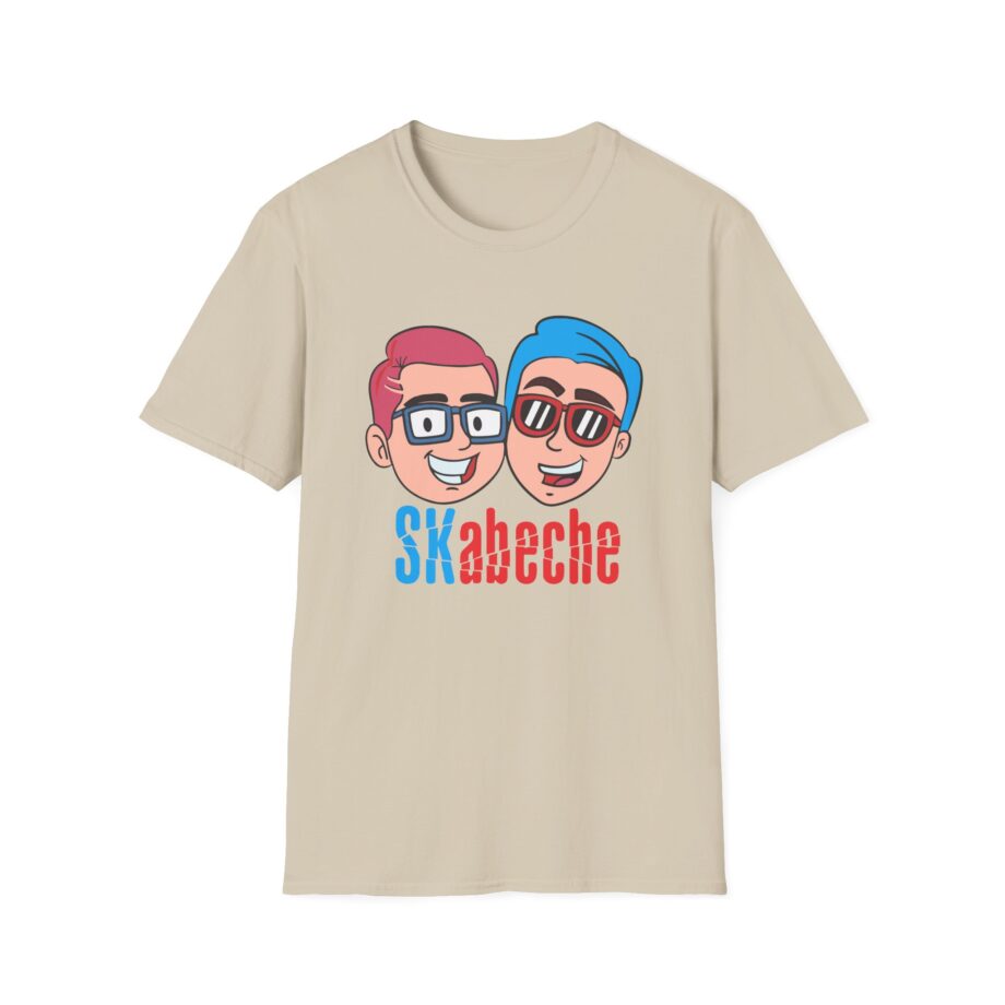 Playera Skabeche Sk Youtubers Unisex Softstyle T-Shirt