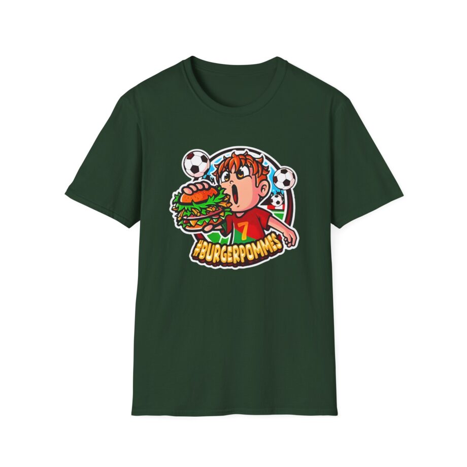 Burger Pommes  Unisex Softstyle T-Shirt