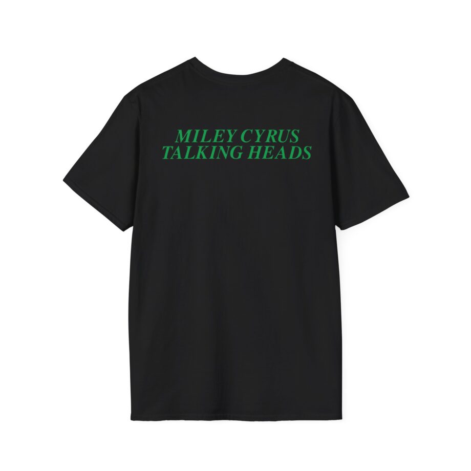 Miley Cyrus Talking Heads X Miley Psycho Killer Unisex Softstyle T-Shirt