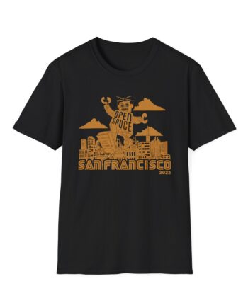 William Osman Open Sauce San Francisco Unisex Softstyle T-Shirt
