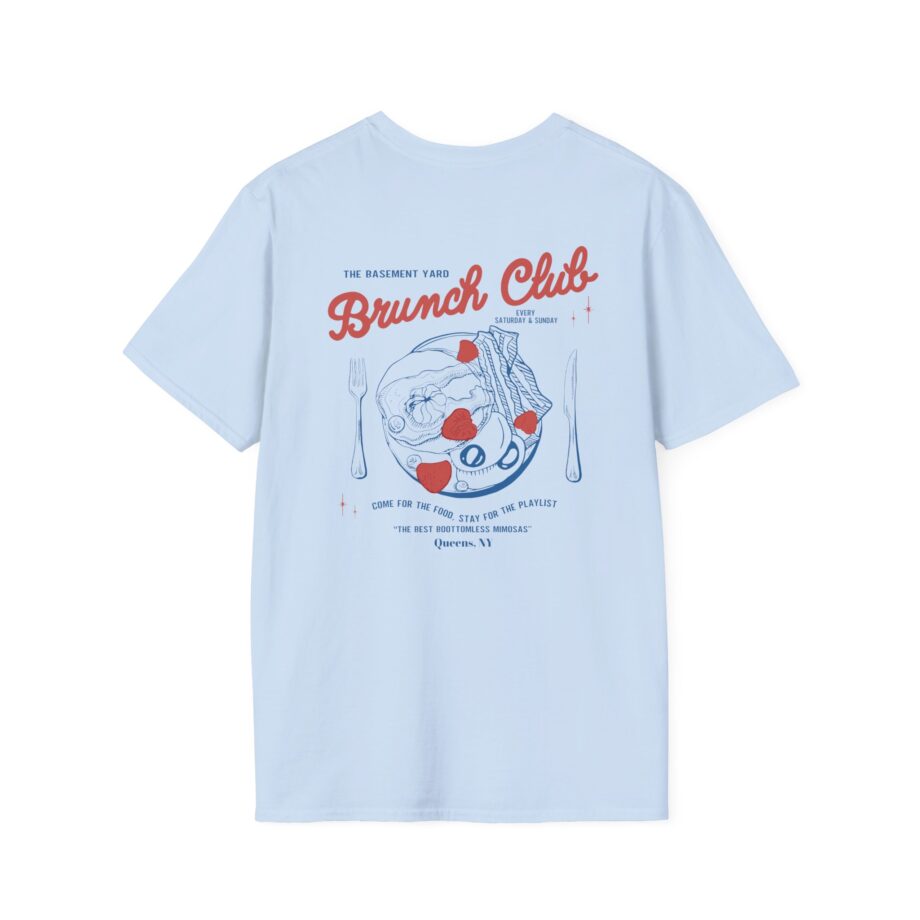 Basement Yard Brunch Club Diner Unisex Softstyle T-shirt