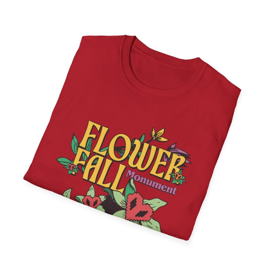 Philza Flower Fall Monument Unisex Softstyle T-shirt