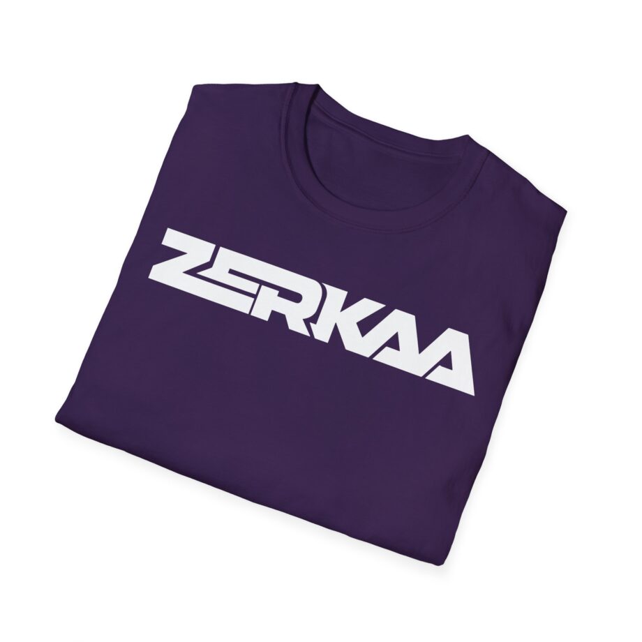 Zerkaa Youtube Logo Unisex Softstyle T-Shirt