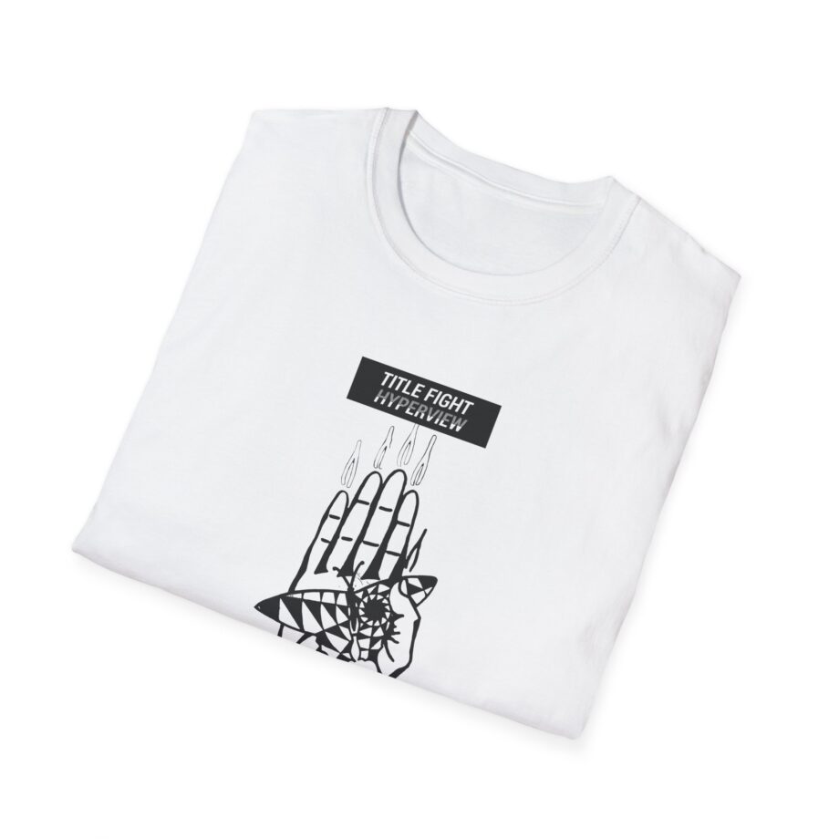 Title Fight Hyperview Hand Unisex Softstyle T-Shirt