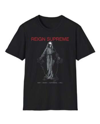 Reign Supreme Skull Mary Unisex Softstyle T-Shirt